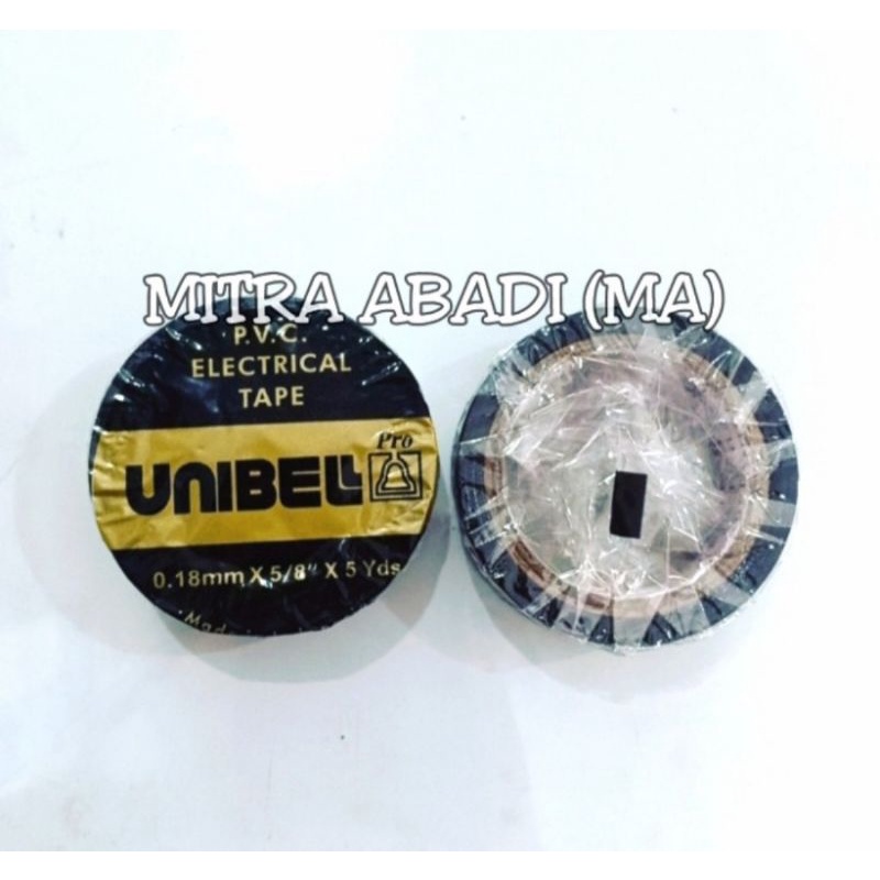 

ISOLASI KECIL UNIBELL / TAPE LISTRIK HITAM / SELOTIP LISTRIK