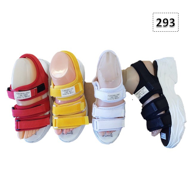 Sandal Tali Wanita Aime Korean Fashion Sol Tebal 4 Cm (KP92)-7