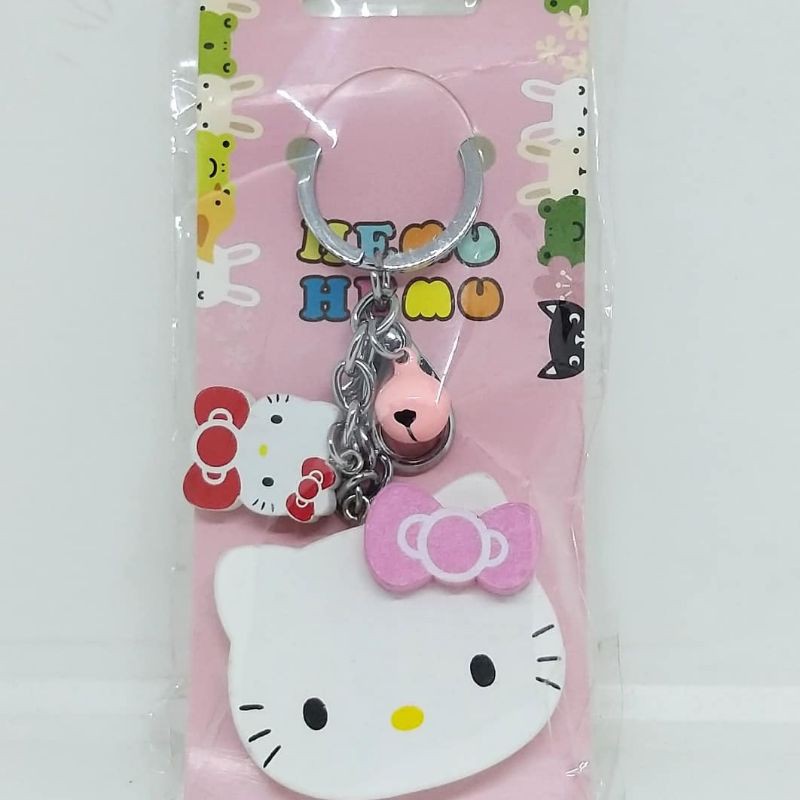 gantungan hello kitty kayu/hello kitty keychain/ganci hello kitty/hello kitty boneka/boneka hello ki