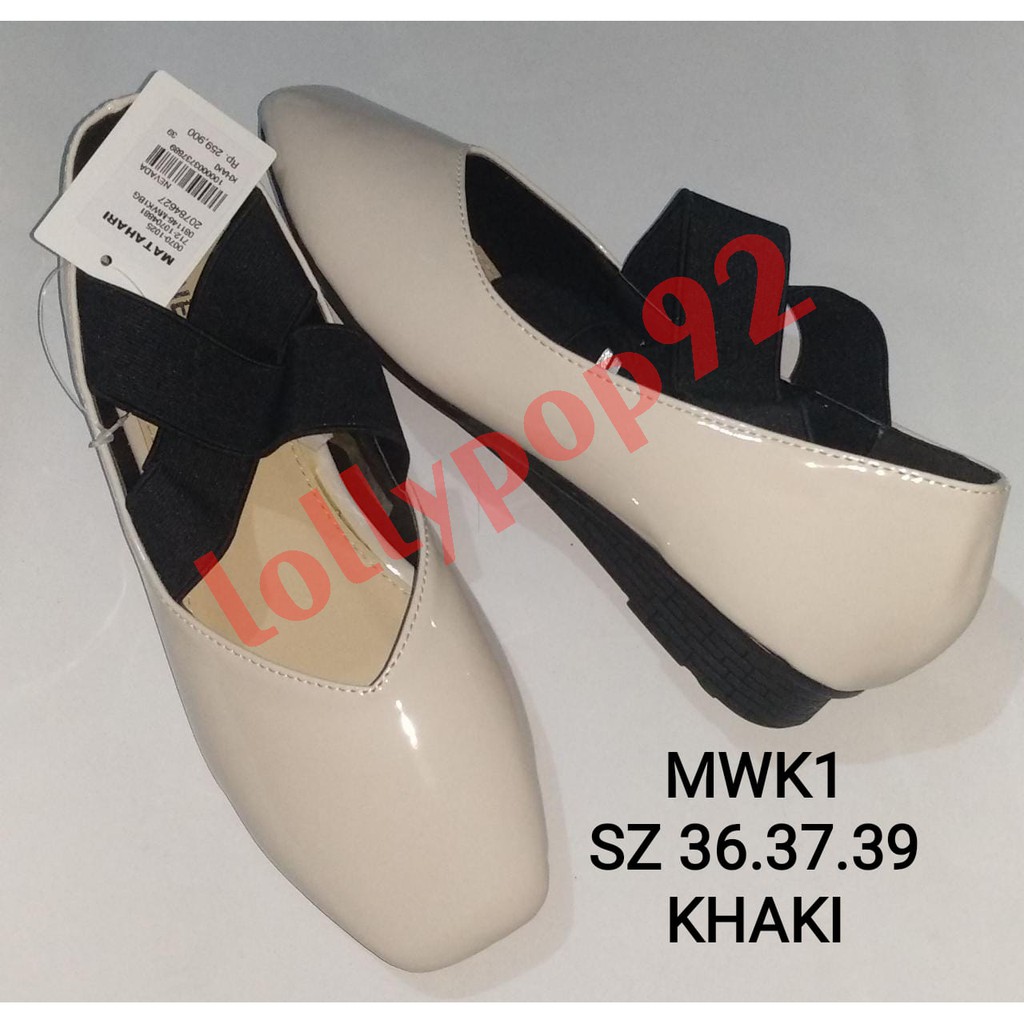 Sepatu Wedges NEVADA murah warna putih