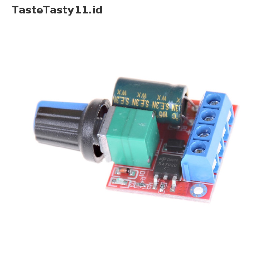 (TasteTasty) Saklar Kontrol Kecepatan Motor DC PWM 5A 4.5V-35V