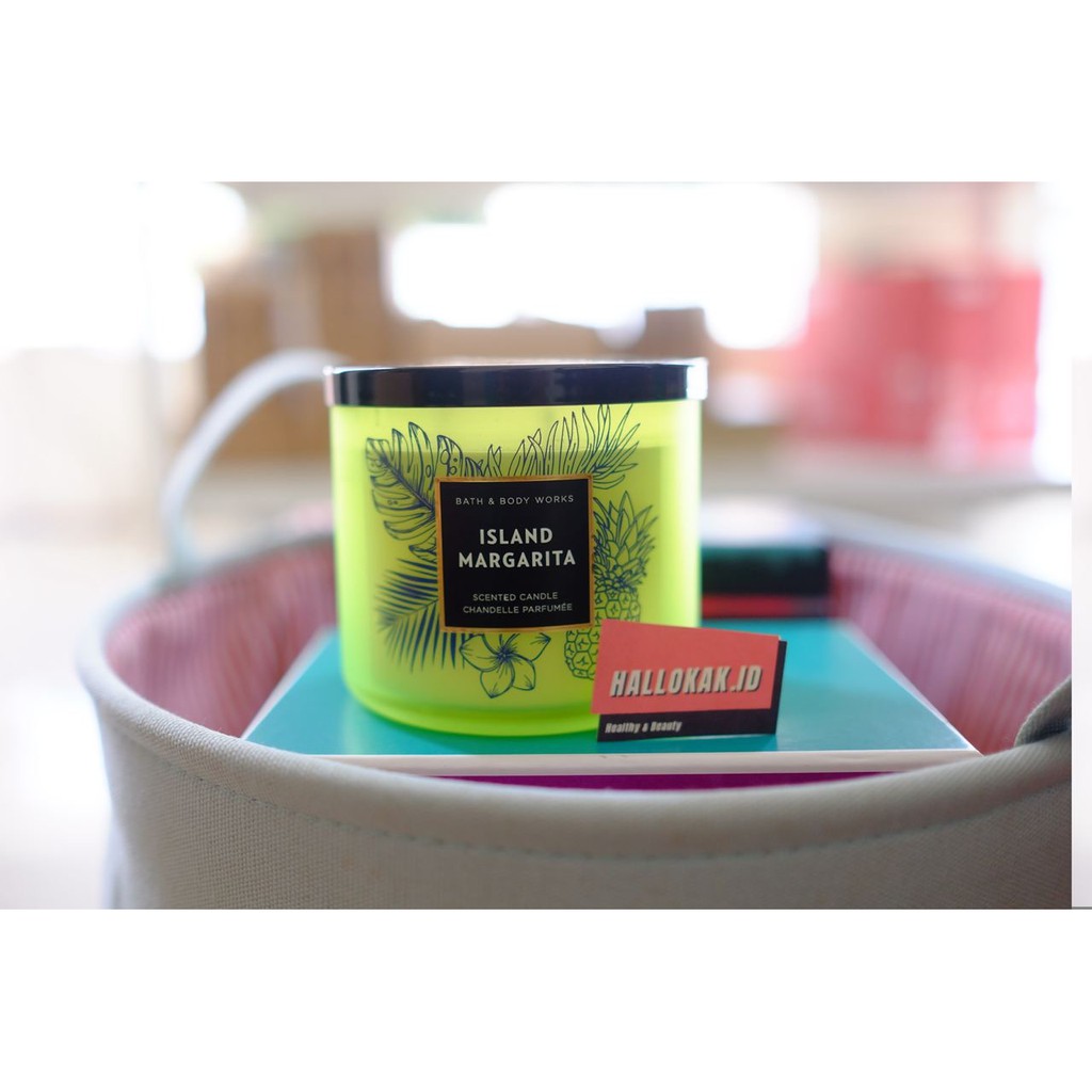 Bath & Body Works l Island Margarita 3 Wick Candle
