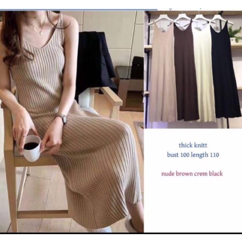 dress bodycon knit / dress pantai rajut /dress sexy / dress pesta