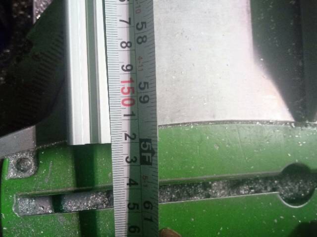 Aluminium Profile 2040, P =  1 Cm