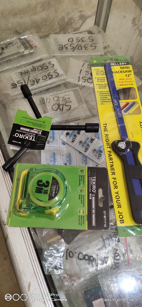 Tekiro Kunci Sok Y Pendek 8 10 12 Mm Y Type Socket Wrench Wr Yt 0266