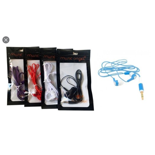 HANSFREE HEADSET U19 MACARON EARPHONE HANDSET PACK PLASTIK