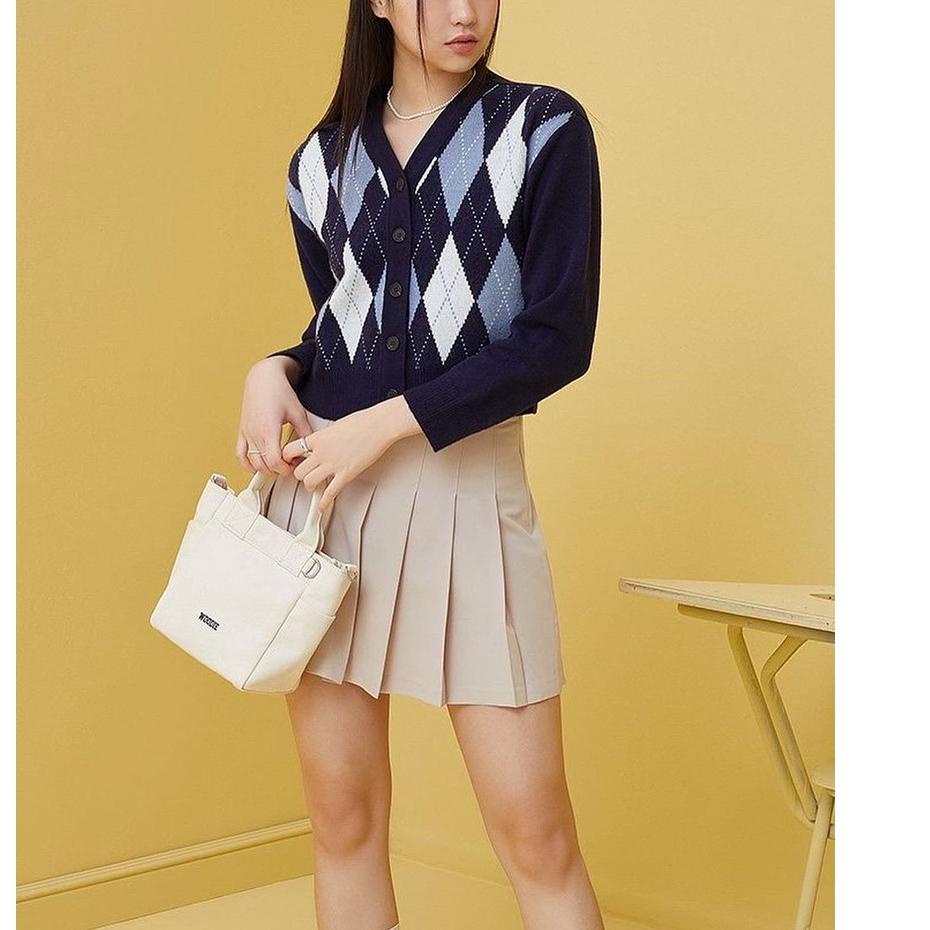 Harga Spesial.. Good Day Argyle Wool Cardigan