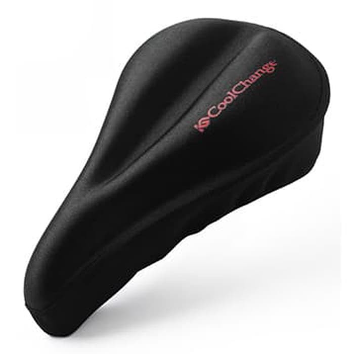 CoolChange Cover Jok Sepeda Silica Gel Cushion 10001 - Black