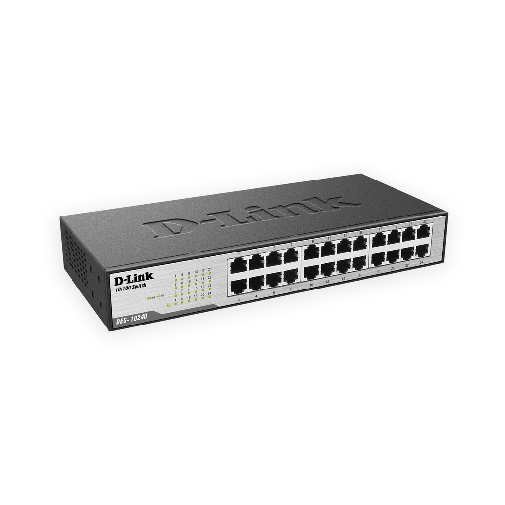 D-LINK SWITCH 24 PORT DES-1024D Resmi