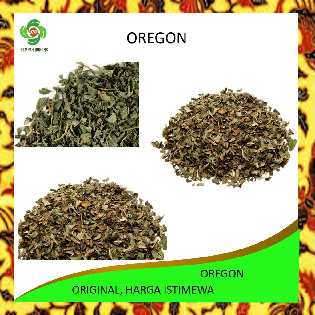 

Daun Oregano Kering 250 gr, 500 gr, 1 kg (oregano leaves dried)
