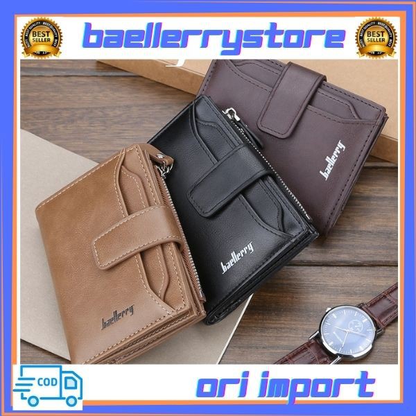 BS [COD] New Dompet Pendek Pria | Wanita Baellerry D3218 Terlaris