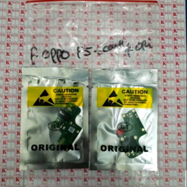 FLEXIBEL FLEXIBLE OPPO F5 A73 CON CONNECTOR KONEKTOR HF HEADSET ORIGINAL
