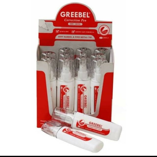 

Correction pen greebel