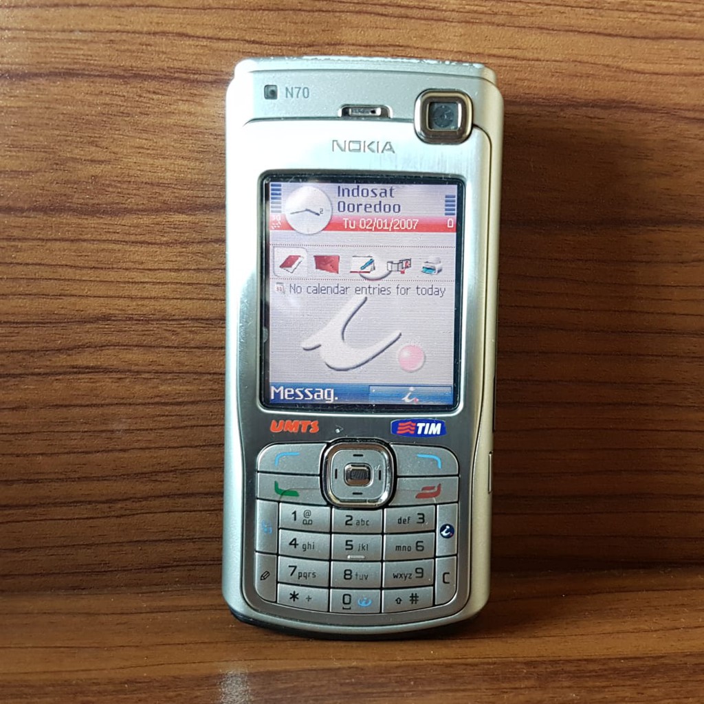 Hp Handphone Nokia N70 Original Tim N Series Bukan N81 N90 7070 E63 Shopee Indonesia