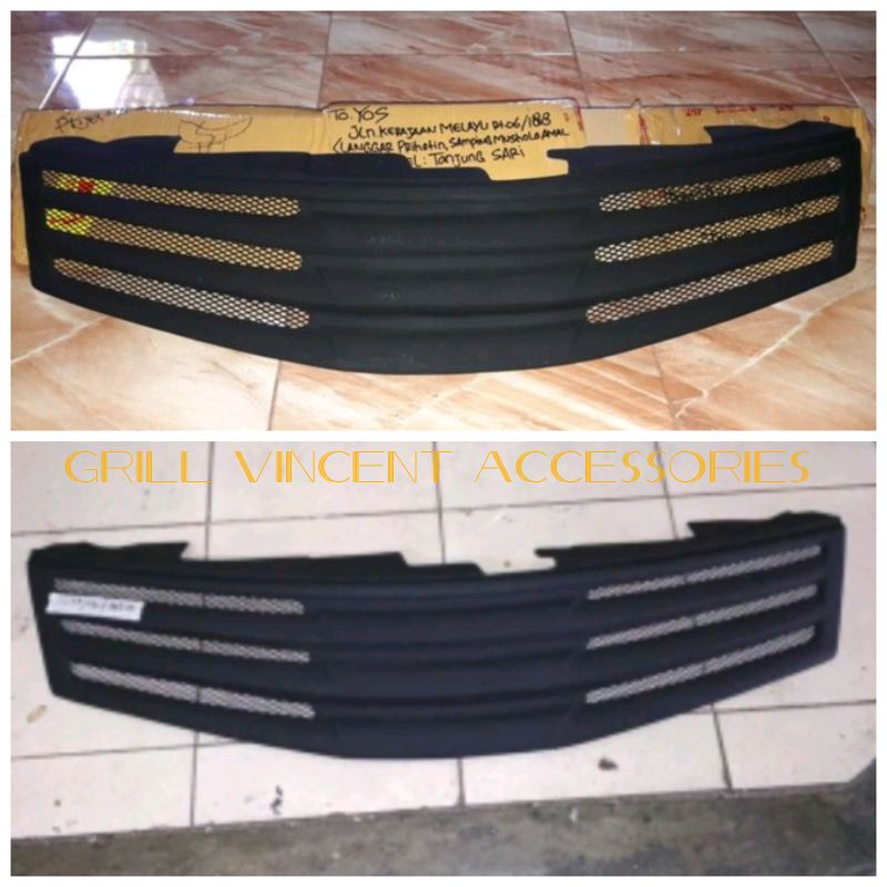 Grill Grand Livina HWS 2012 2013 model Garis elegant