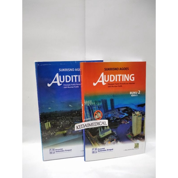 PAKET BUKU AUDITING JILID 1 &amp; 2 SUKRISNO AGUS TERMURAH