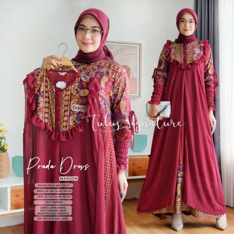 Prada dress premium ceruty by tulus signature