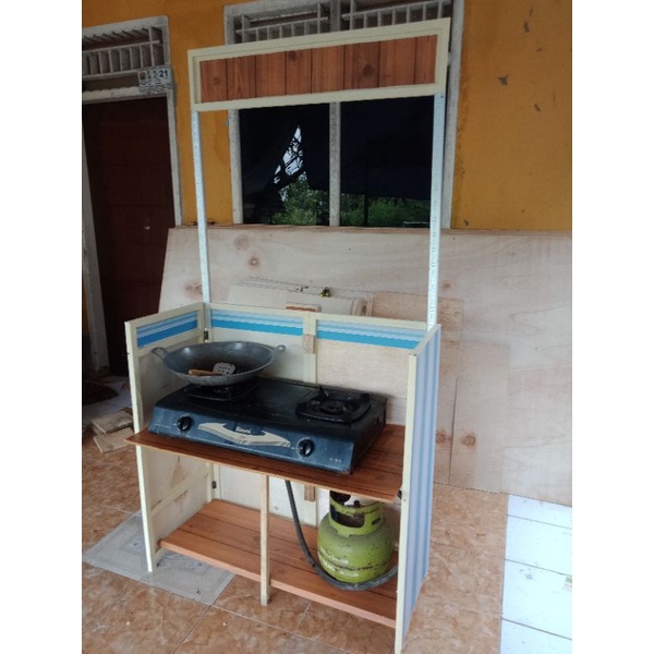 Booth Portable / meja dagang / gerobak lipat / gerobak dagang / gerobak jualan / meja lipat / meja w