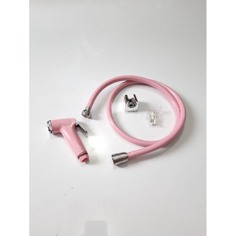 JET SHOWER CEBOK PINK NK-899 / Kran Cebok Closet Selang Fleksibel