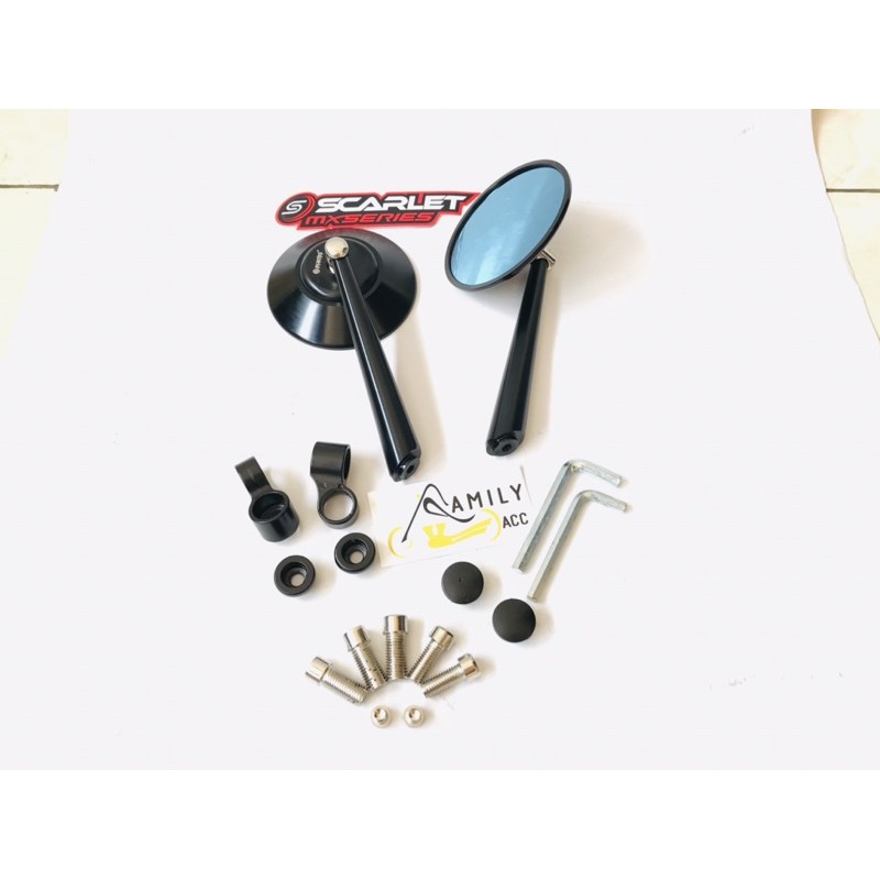 SPION RETRO JAPSTYLE CLASSIC FULL CNC ORIGINAL SCARLET MOTOR UNIVERSAL