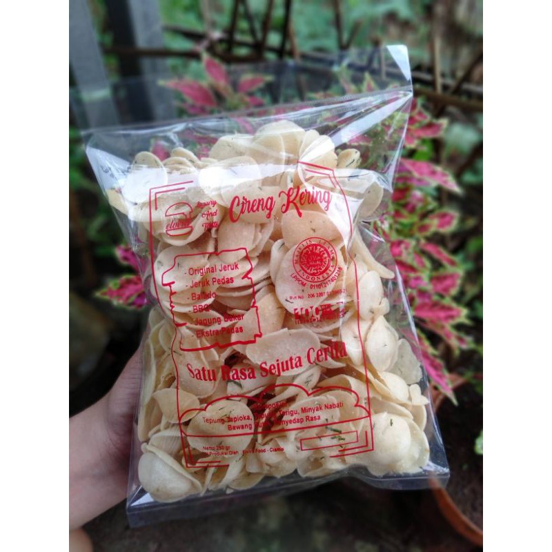 

Cireng Kering Original jeruk 250gr