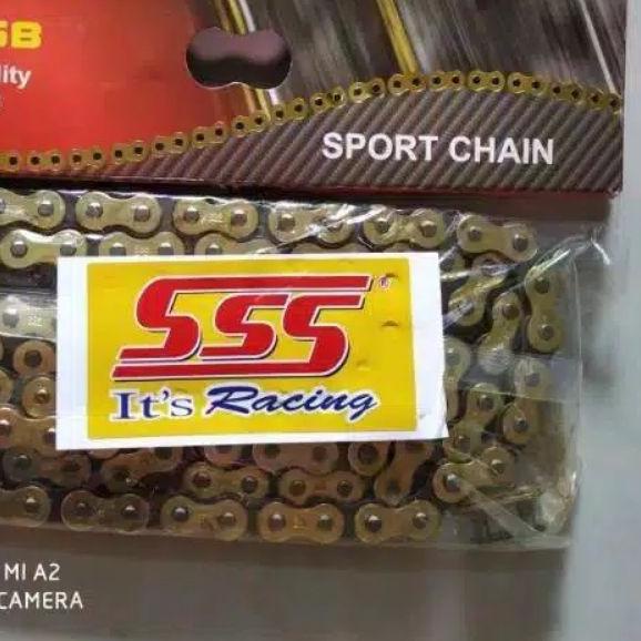 ♫ RANTAI SSS SB428-130L / 415SB-130L RANTAI MOTOR VIXION NINJA CBR SATRIA FU JUPITER MX ❂