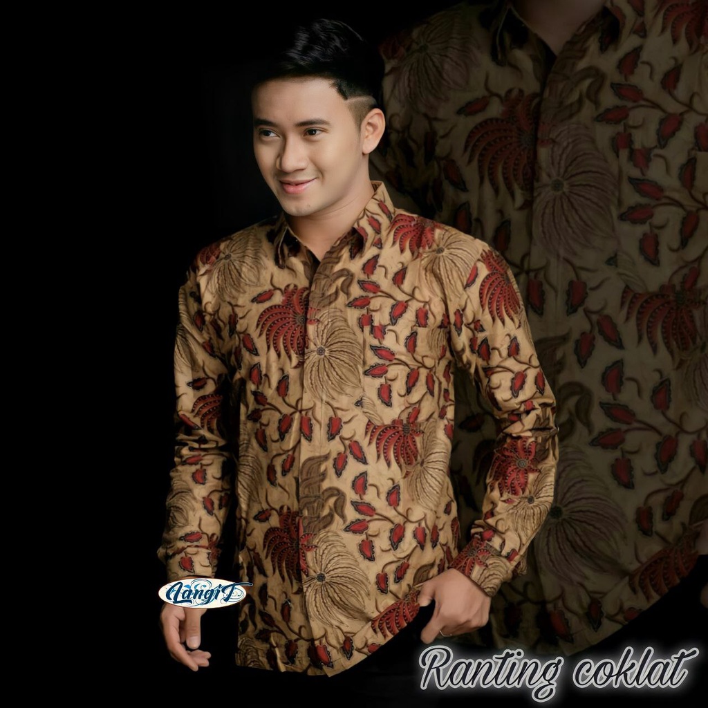 BAJU BATIK COUPLE AYAH DAN ANAK LAKI-LAKI MOTIF RANTING COKLAT TERLARIS / BATIK JUMBO/KEMEJA ANAK LAKI-LAKI/BATIK ANAK LENGAN PENDEK/KEMEJA BATIK PRIA LENGAN PANJANG/BATIK PRIA LENGAN PENDEK/BATIK PRIA JUMBO