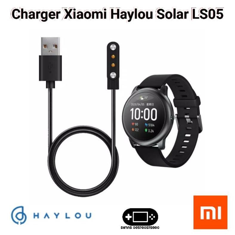 Kabel USB Charger XIAOMI HAYLOU SOLAR LS05 Charging Smart Watch LS 05 (KODE F9769)
