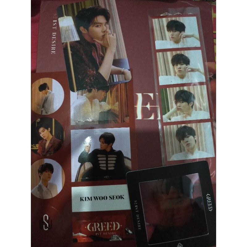 ALBUM KIM WOOSEOK GREED S VERS/PC KIM WOOSEOK S VERS