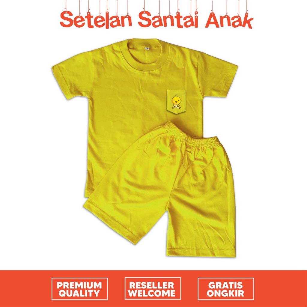 [SETELAN] Setelan Anak Santai Unisex Animal Collection Full Color Cotton Combed 30s Premium Quality Sablon Digital