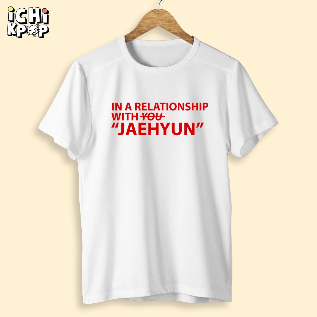 (BISA GANTI NAMA BIAS) T-SHIRT NCT JAEHYUN KAOS