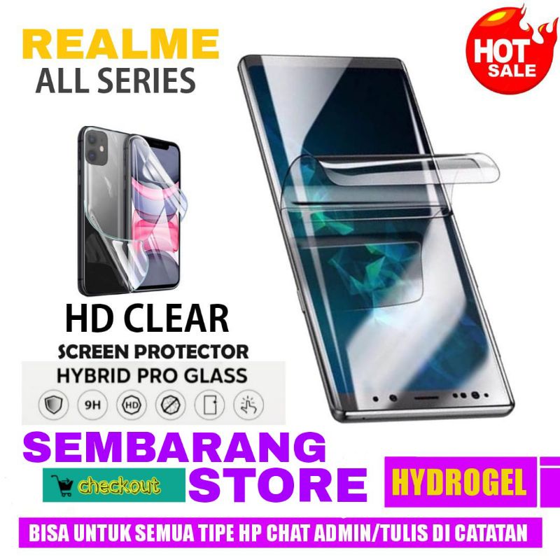 ANTI GORES HYDROGEL REALME REALME 8 5G/REALME 8 PRO/REALME 8/REALME 8I/REALME 9 PRO/REALME 9 PRO+/RE