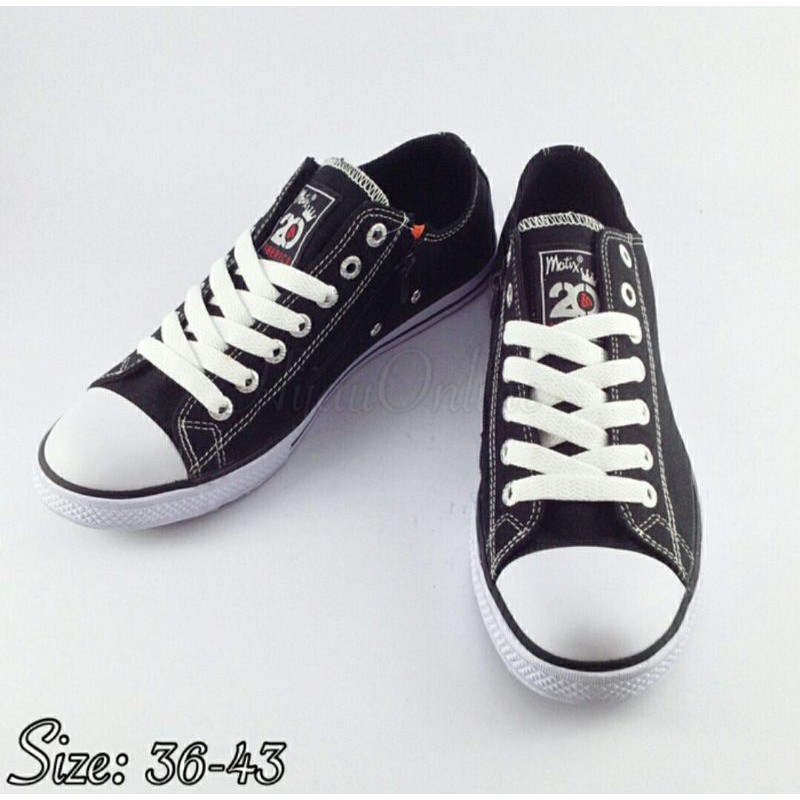 Sepatu Sekolah Motix America Slim Low Original