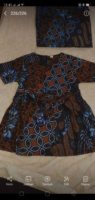 Dress Anak Batik Bisa Couple Keluarga
