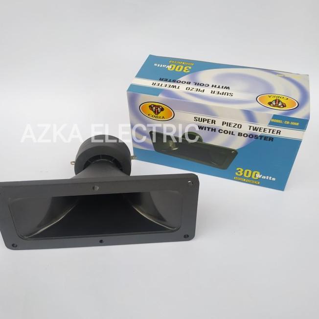 Tweeter Corong Horn Piezzo Cobra CB - 306B Ready Stock