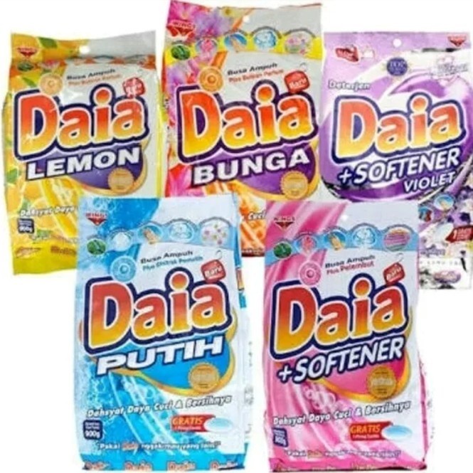 sabun Detergen Daia Plus Softener 900gr