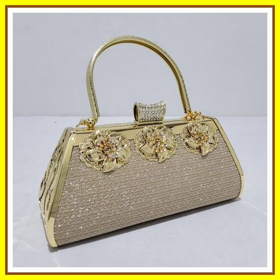 Clutch Pesta Korean Party Bag Kekinian Clucth Tas Kondangan Mewah Elegan Terbaru  Wanita Slempang GG