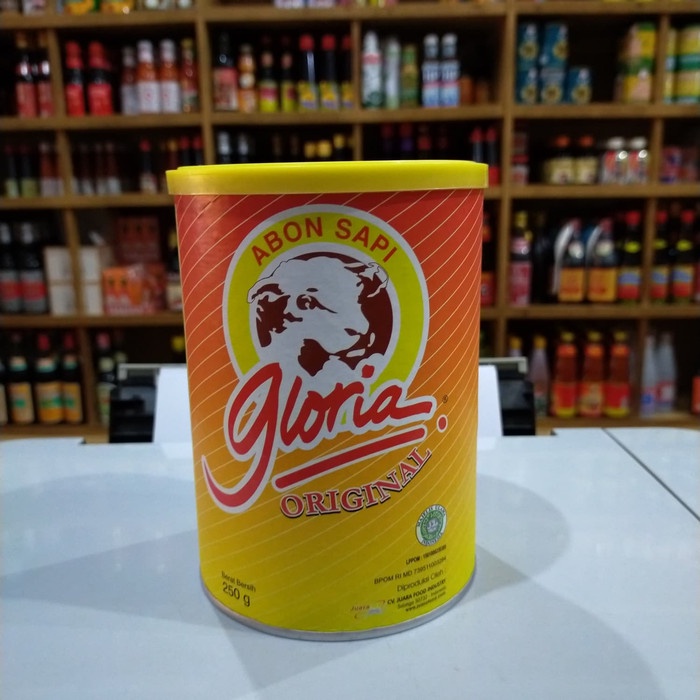 

ABON- ABON GLORIA SAPI ORIGINAL 250GR -MAKANAN-KERING.