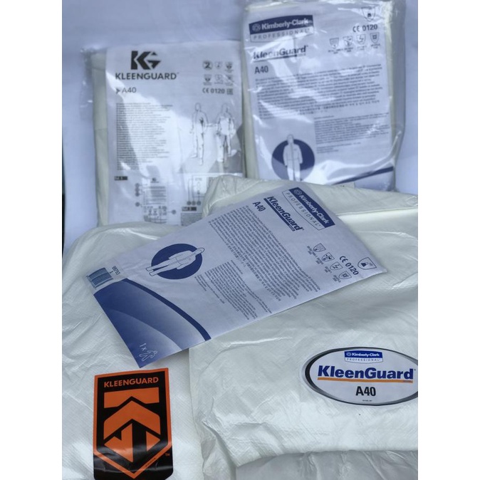 New Coverall Kimberly-Clark Usa Hazmat Corona Covid-19 Baju Apd Icu