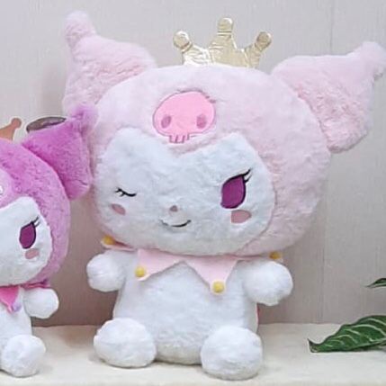 Boneka Kuromi Mahkota Kelinci Rabbit Animal Kartun My Melody Karakter