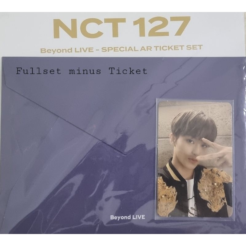 AR Ticket Mark Beyond Live Fullset NCT 127 PC Photocard Taeyong Jaehyun Taeil Johnny Haechan Yuta Ju