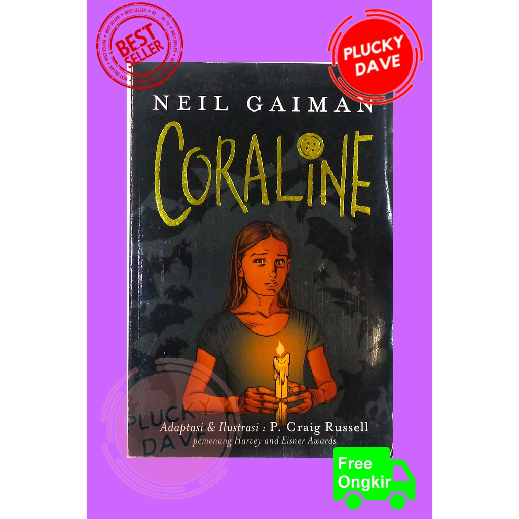 CORALINE GRAPIC NOVEL BY NEIL GAIMAN