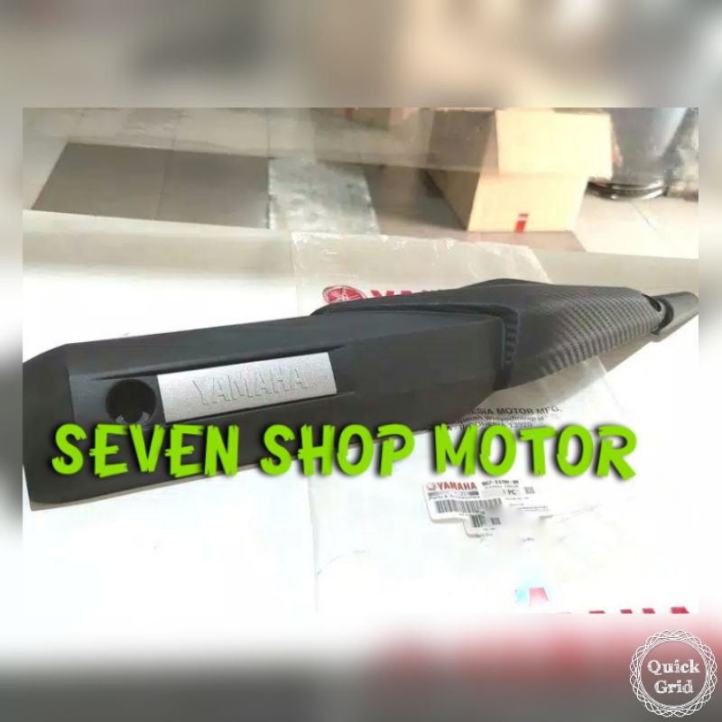 cover / tameng / pelindung knalpot XABRE, R15, R-15 OLD, V1, V2 (BG7) ORIGINAL YAMAHA YGP