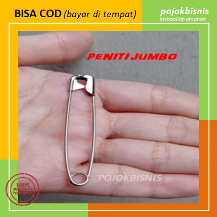 PROMO PENITI JUMBO / PENITI SPREI SILVER / PENITI HIJAB / HARGA PER PCS