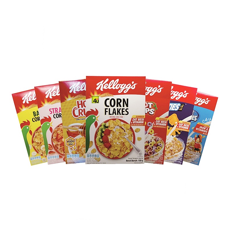 

Kellogg's Cereal - BOX Ukuran Sedang - Sereal Sarapan