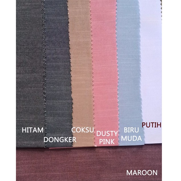 10 METER KAIN RAYON KAIN POLOS GAMIS RAYON VISCOSE PREMIUM KAIN RAYON VISCOSE SLUB RAYON MOTIF