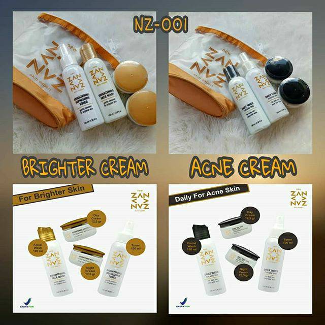 Paket Skincare New Zan Skin Expert