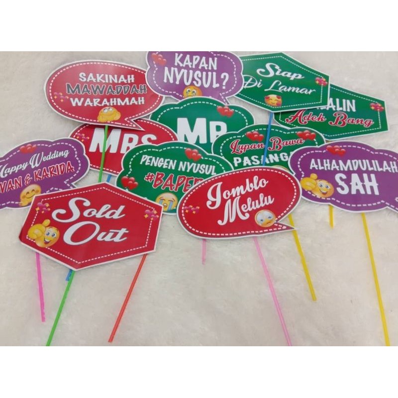 Jual PROPERTI PHOTOBOOTH / PHOTO BOOTH / KATA KATA PHOTOBOOTH | Shopee