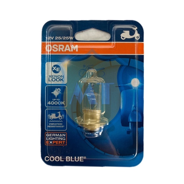 Bolam / Lampu Depan H6 Cool Blue Osram 12V / 25 W