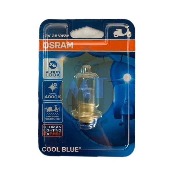 Bolam / Lampu Depan H6 Cool Blue Osram 12V / 25 W